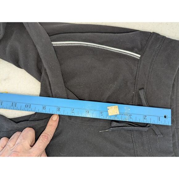 Danskin capri yoga pants black and white SZ Small. - Picture 3 of 11